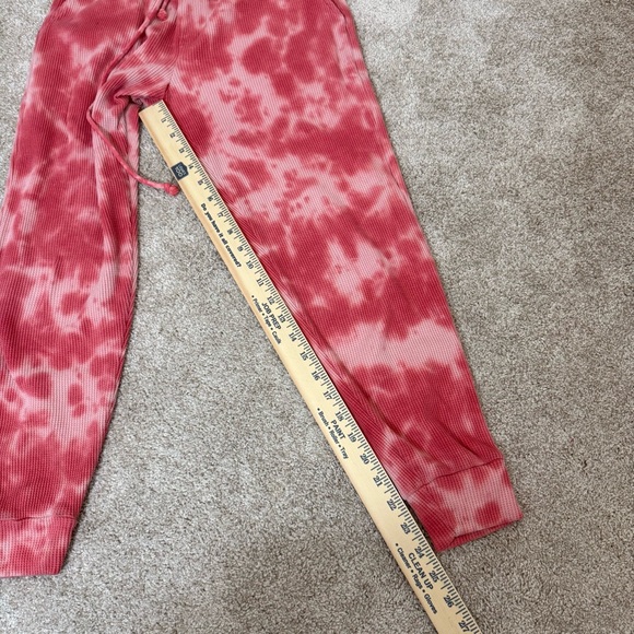 Anthropologie Pink Tie-Dye Pajama Set - Picture 13 of 13